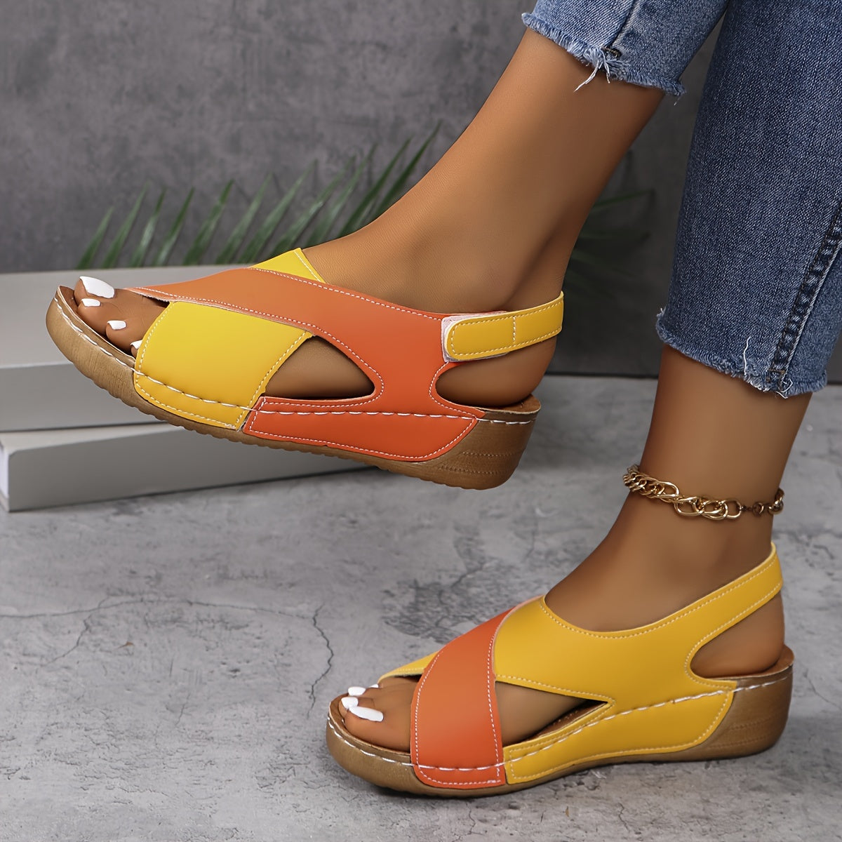 Orthopro™ - vegan leather orthopaedic sandals