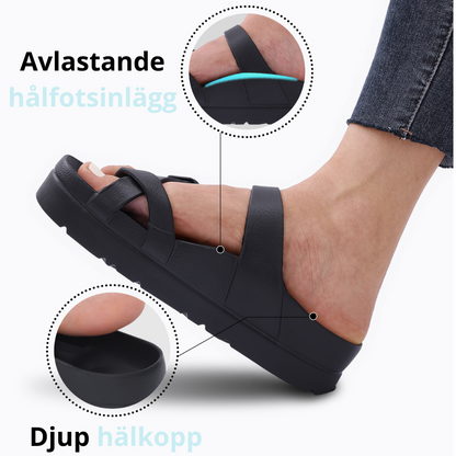 SunnySteps - Mjuka och avlastande sandaler