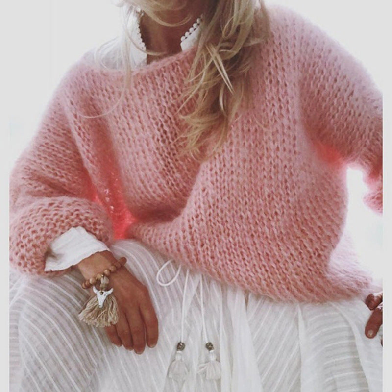 Kaleide - Knitted long sleeve jumper Lighthouse Fluffy