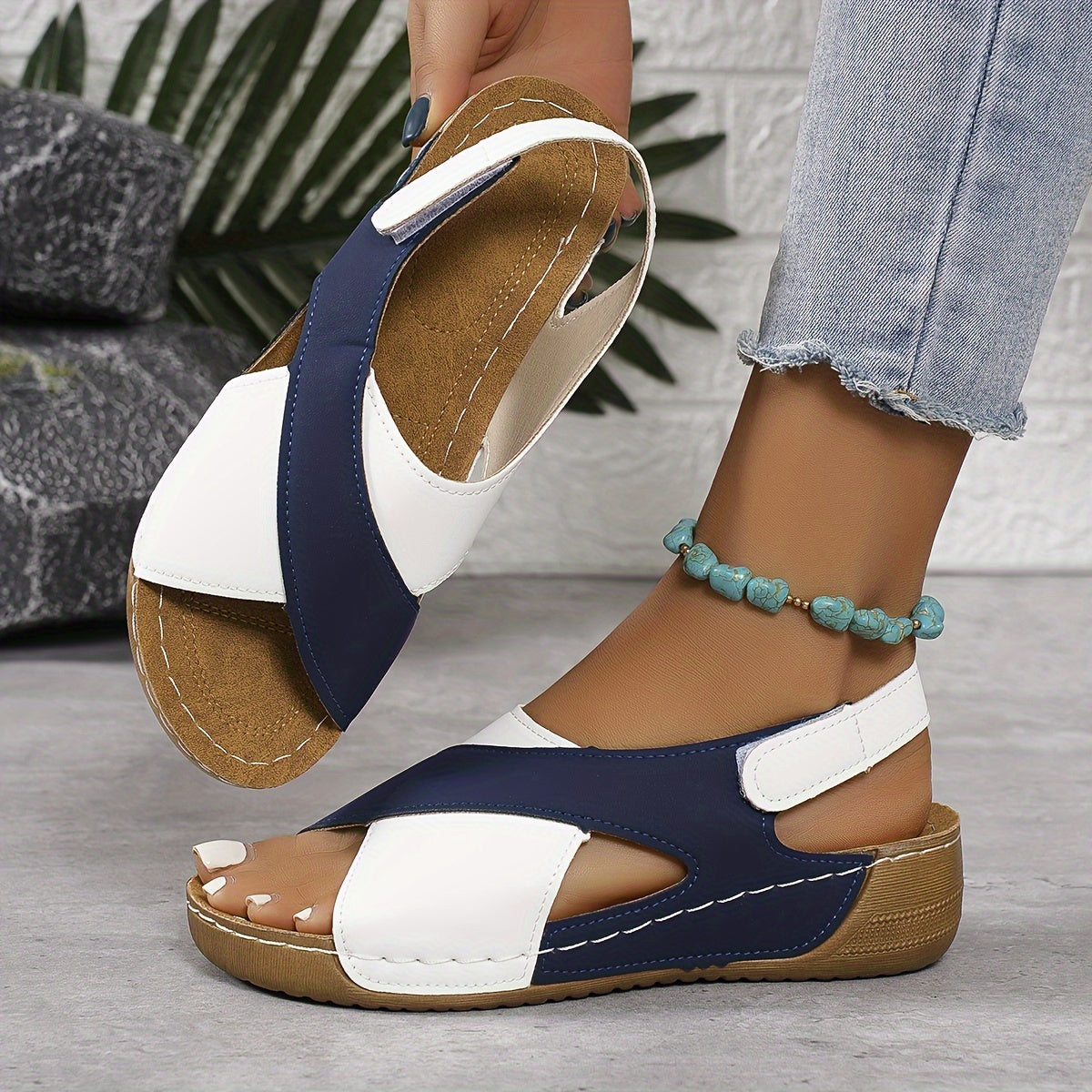 Orthopro™ - vegan leather orthopaedic sandals